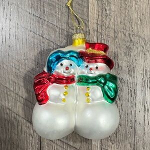 Thomas Pacconi Classics Museum Series Mr. & Mrs. Snowman Ornament